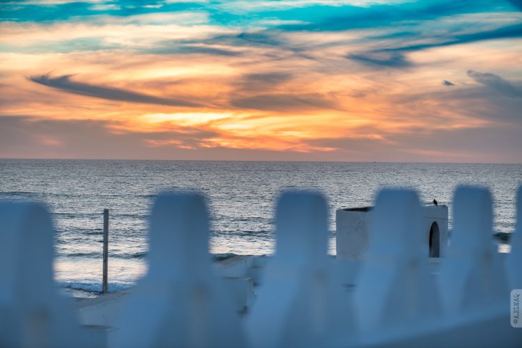 Terrasse Assilah Riad Dar el maq, vue sur l'atlantique